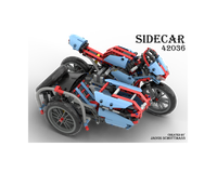 42036 Motorcycle with Sidecar