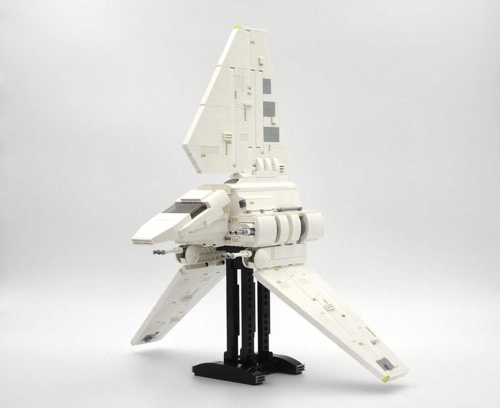 Forstyrre færge Generalife LEGO MOC Imperial Shuttle (Lambda-class T-4a Shuttle) by barneius |  Rebrickable - Build with LEGO