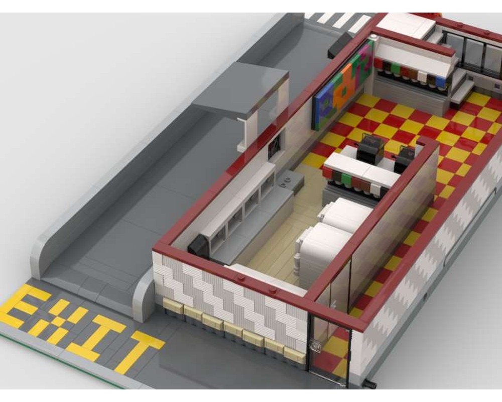 LEGO MOC McDonald's Modular by Legodudelol9a | Rebrickable - Build with ...