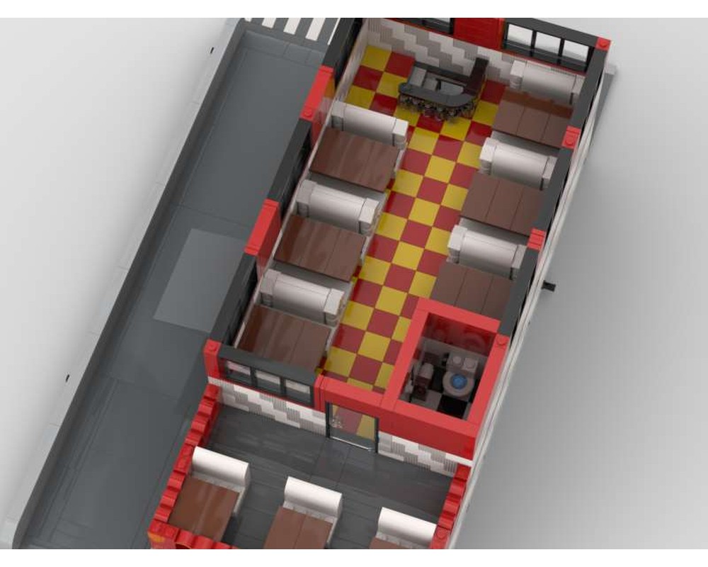 LEGO MOC McDonald's Modular by Legodudelol9a | Rebrickable - Build with ...