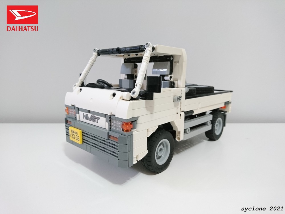 LEGO MOC RC Daihatsu Hijet S110P by syclone | Rebrickable - Build with LEGO