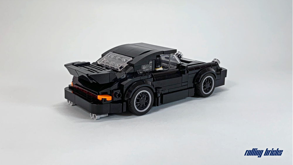 LEGO MOC-83496 Porsche 911 Turbo - 'Blackbird' from Wangan