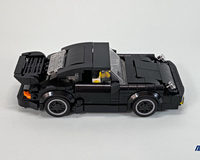 LEGO MOC-83496 Porsche 911 Turbo - 'Blackbird' from Wangan