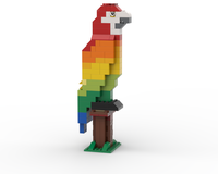 11005 Rainbow parrot