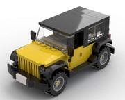 LEGO MOC Jeep Wrangler (motorized) by LegoDiego