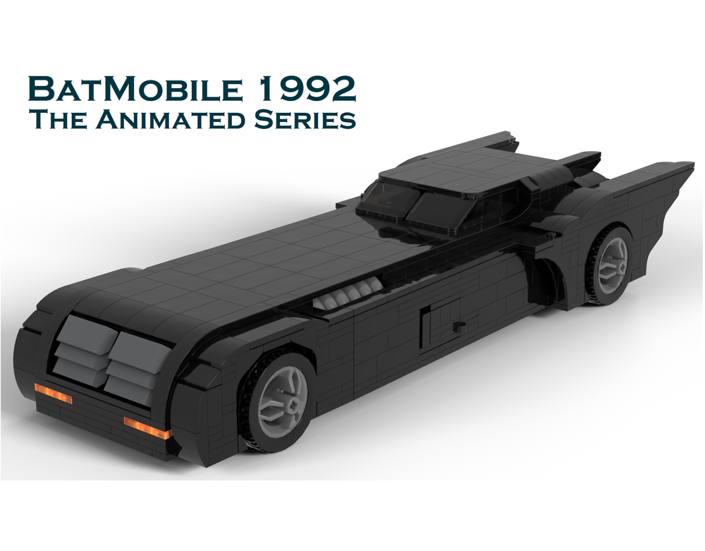 LEGO MOC Batmobile 1992 - The Animated Series (TAS) by emil_mu |  Rebrickable - Build with LEGO