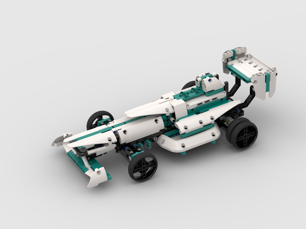 LEGO MOC Autonomous F1 Racer by rusvdw | Rebrickable - Build with LEGO