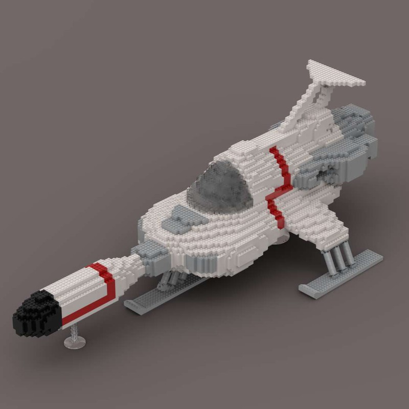 LEGO MOC UFO SHADO Interceptor by otterbournelego | Rebrickable - Build ...