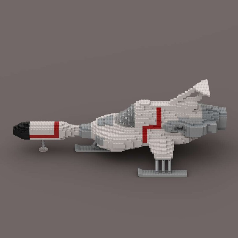 LEGO MOC UFO SHADO Interceptor by otterbournelego | Rebrickable - Build ...