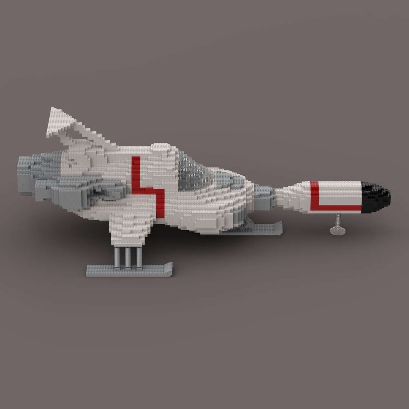 LEGO MOC UFO SHADO Interceptor by otterbournelego | Rebrickable - Build ...