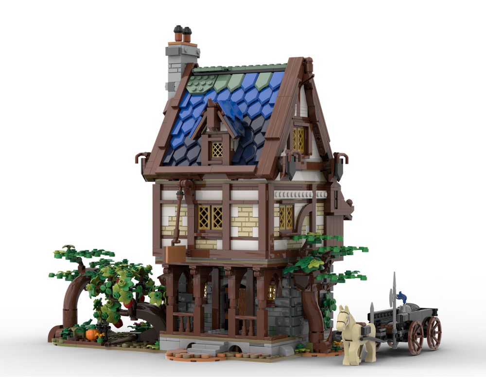 Lego Moc Medieval Tavern By Gr33tje13 