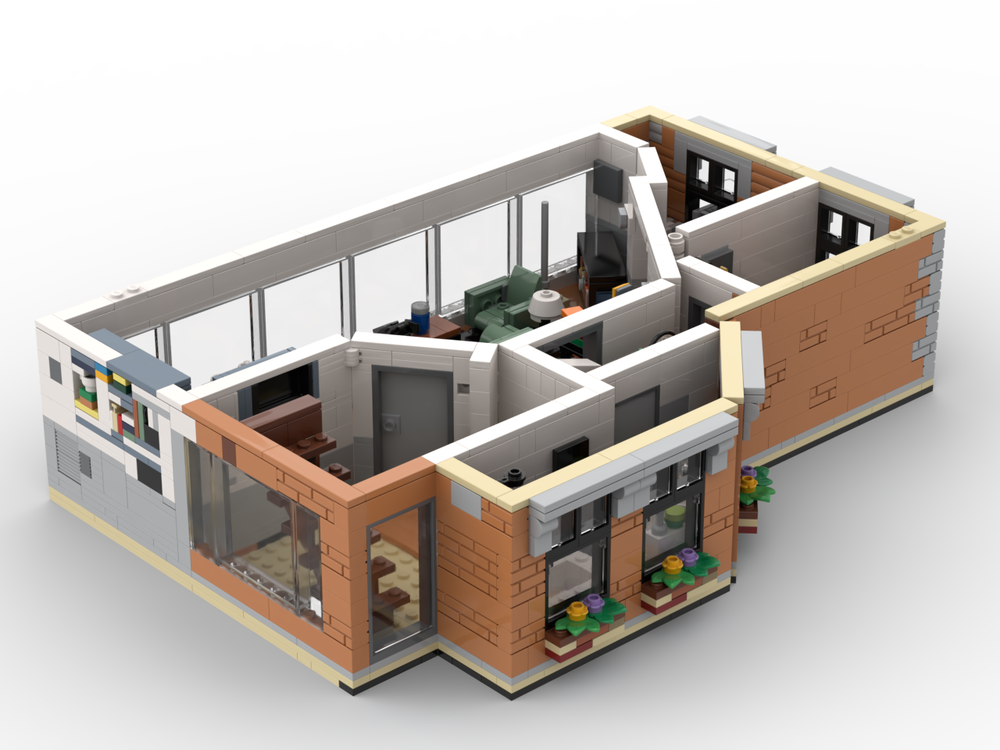 LEGO MOC Seinfeld Apartment by Brick Artisan | Rebrickable - Build with ...
