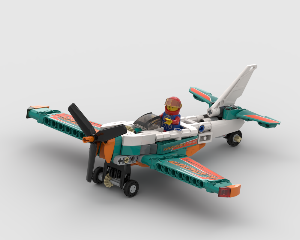 LEGO MOC-83835 Race Plane - 42117 Cockpit Mod by Legonid | Rebrickable ...