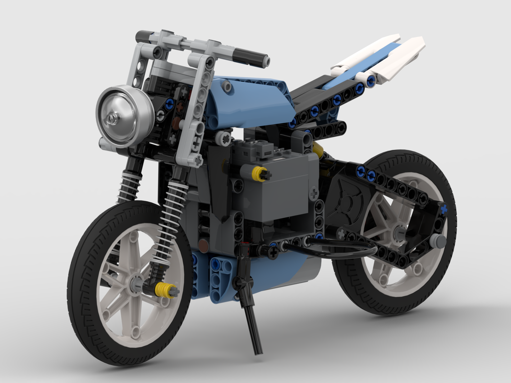 LEGO MOC Fast Street Bike (Self-balancing RC motorcycle) by A_morti