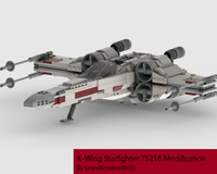Modified 75218 X-Wing