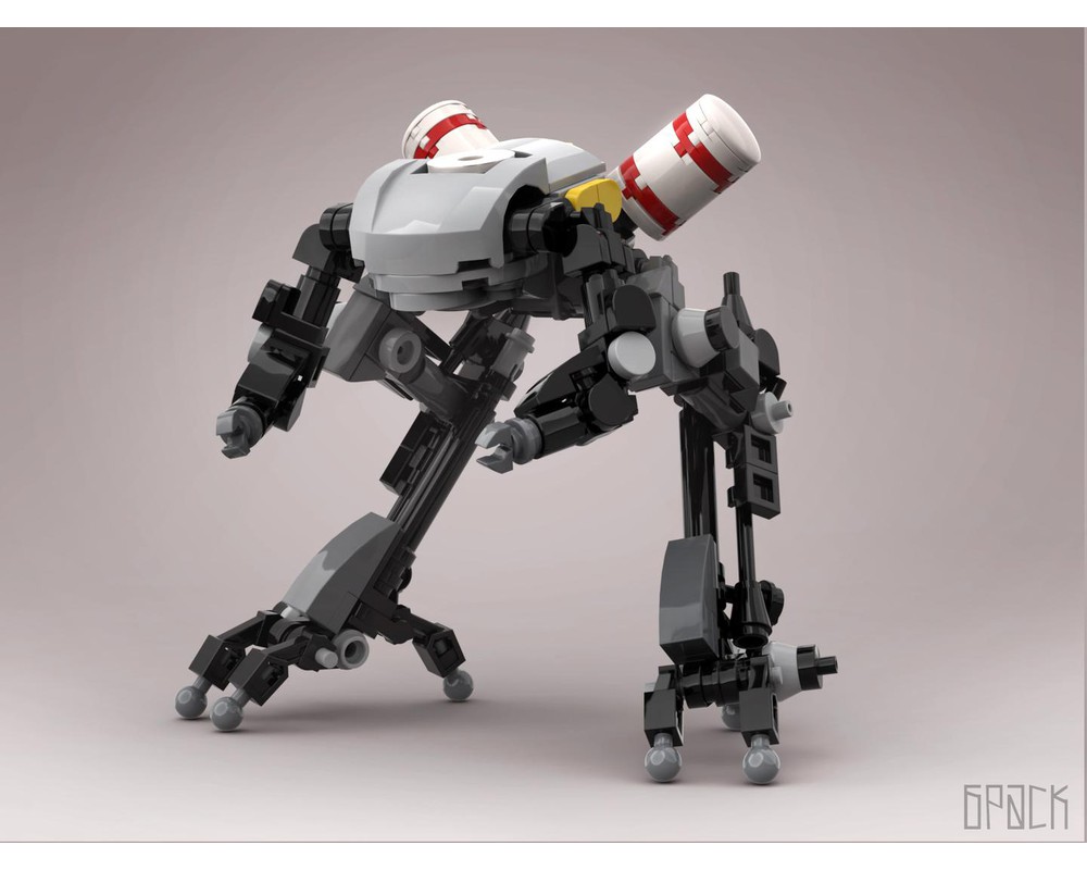 LEGO MOC Hermes mkII Mech by cixpack | Rebrickable - Build with LEGO