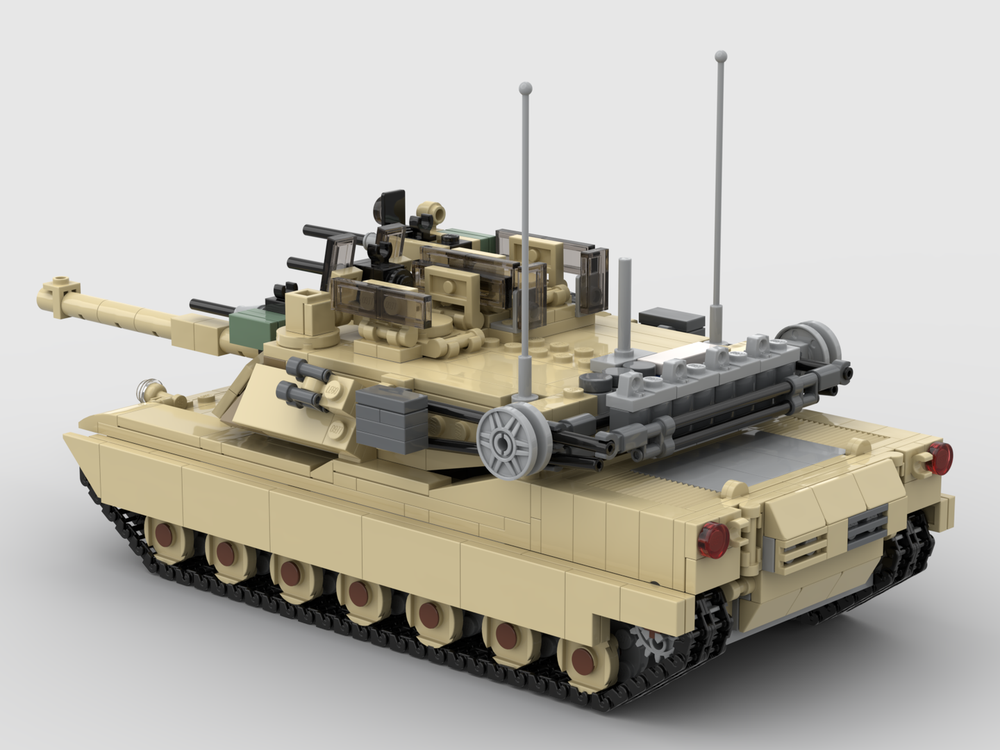 LEGO MOC M1 Abrams by simonelovisa01 | Rebrickable - Build with LEGO