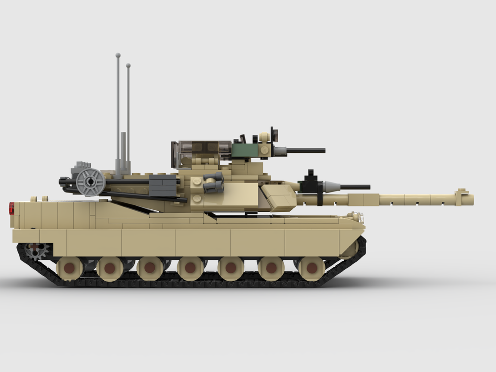 LEGO MOC M1 Abrams by simonelovisa01 | Rebrickable - Build with LEGO