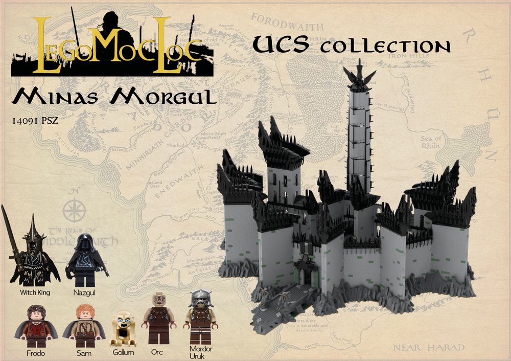 LEGO MOC UCS Minas Morgul by LegoMocLoc - Build LEGO