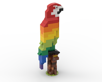 10717 Rainbow parrot