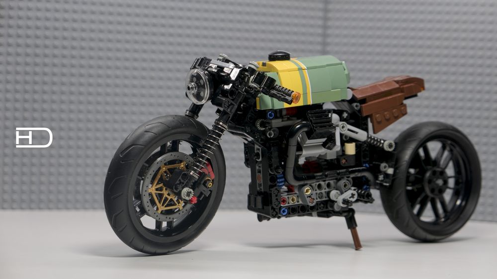 LEGO MOC Caferacer by Horcikdesigns | Rebrickable - Build