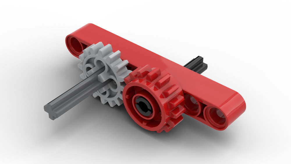 LEGO MOC Friction Clutch 1 by 2in1 Rebrickable Build with LEGO