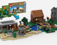 Minecraft Village from 21121+21125+21132+21135