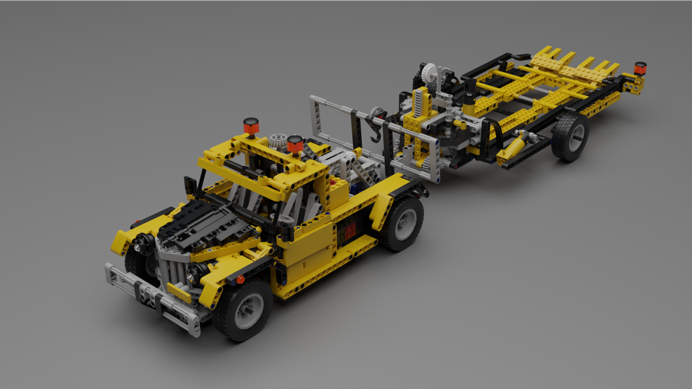 session at opfinde fjols LEGO MOC 8421 alternate build: Pick Up Tow Truck with trailer by B4 |  Rebrickable - Build with LEGO