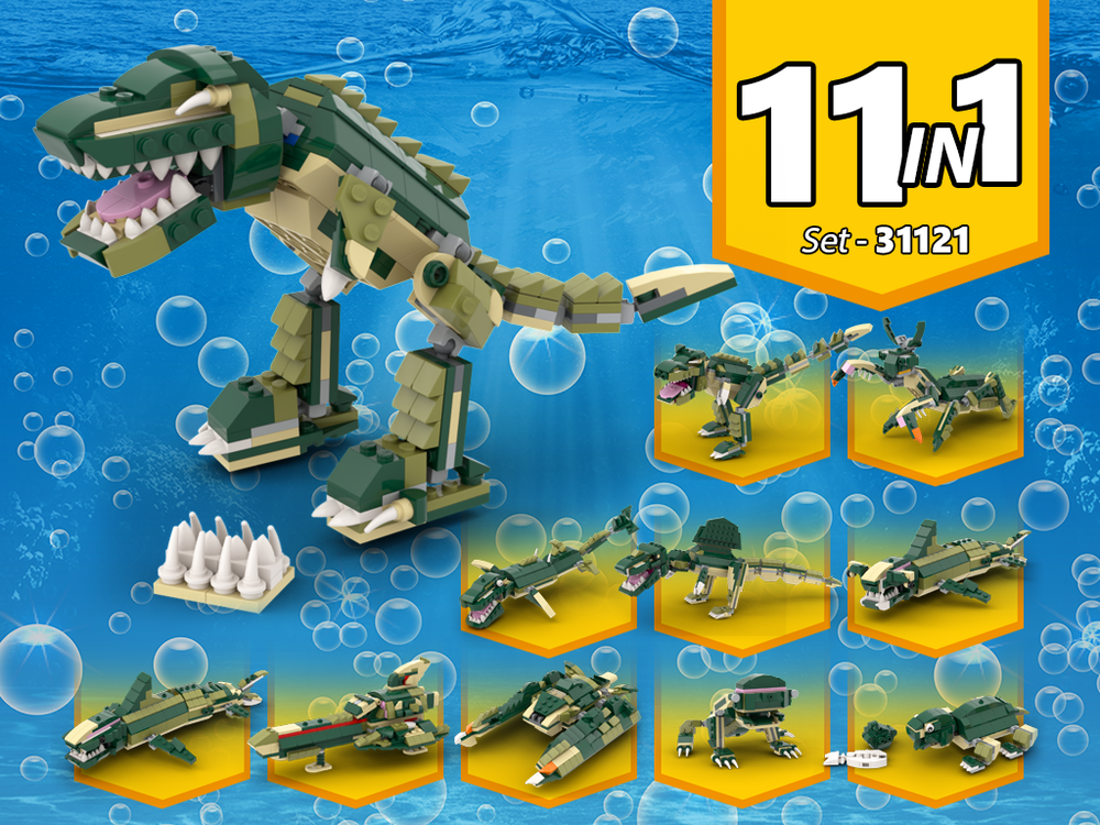 LEGO MOC 31121 Alternative Build Pack 11 in 1 by gabizon | Rebrickable - Build with LEGO