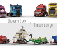 11005 : 4 + 4 Truck and Cargo design