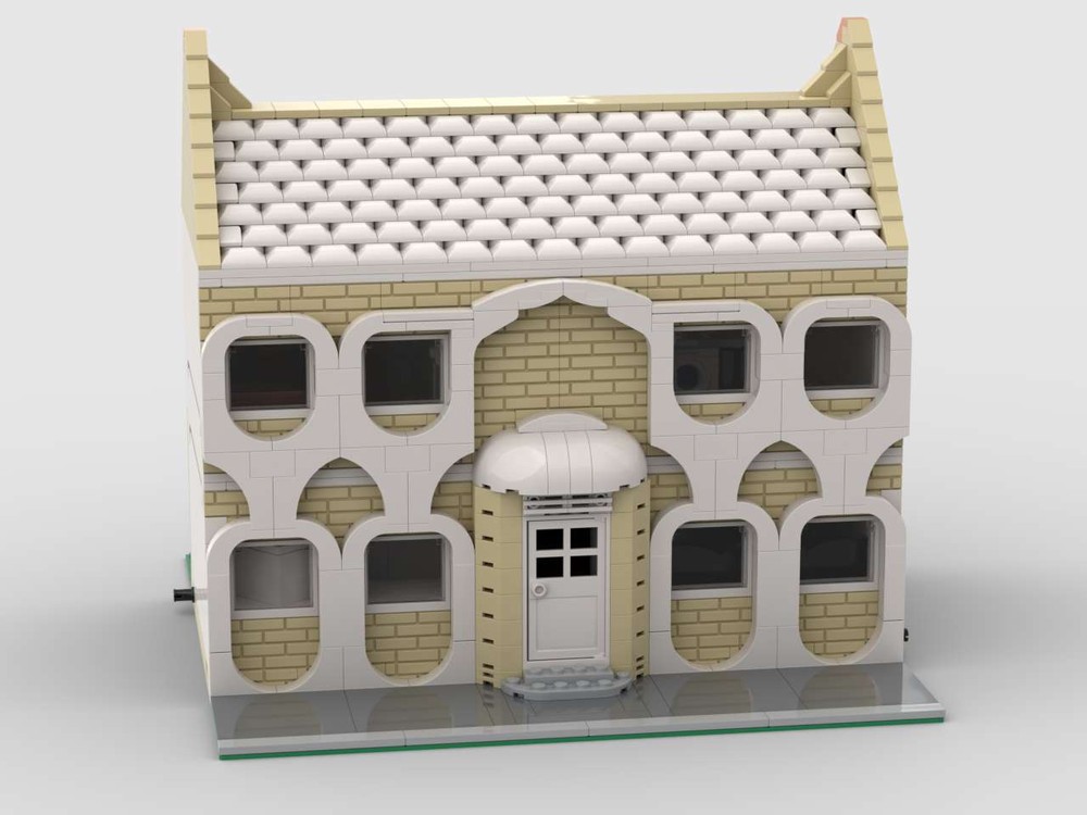 LEGO MOC Modular House 1 by Legodudelol9a Rebrickable Build with LEGO