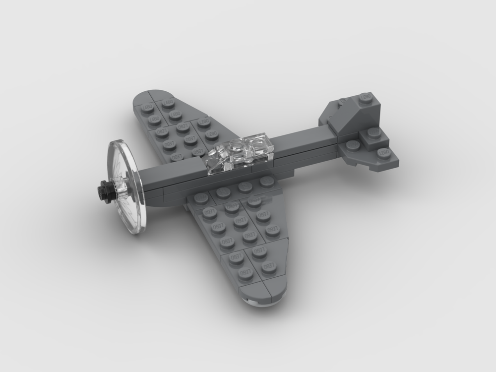 LEGO MOC Supermarine Spitfire by AndrewG123 | Rebrickable - Build with LEGO