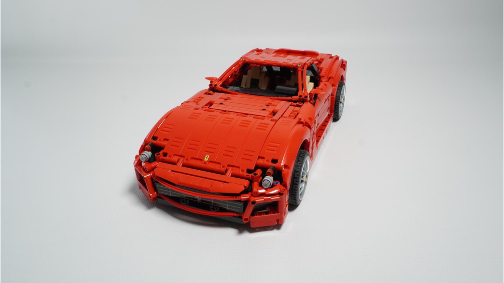 Lego Moc Ferrari 599 Gtb Fiorano 8145 Mod 110 Scale By Lukas2020