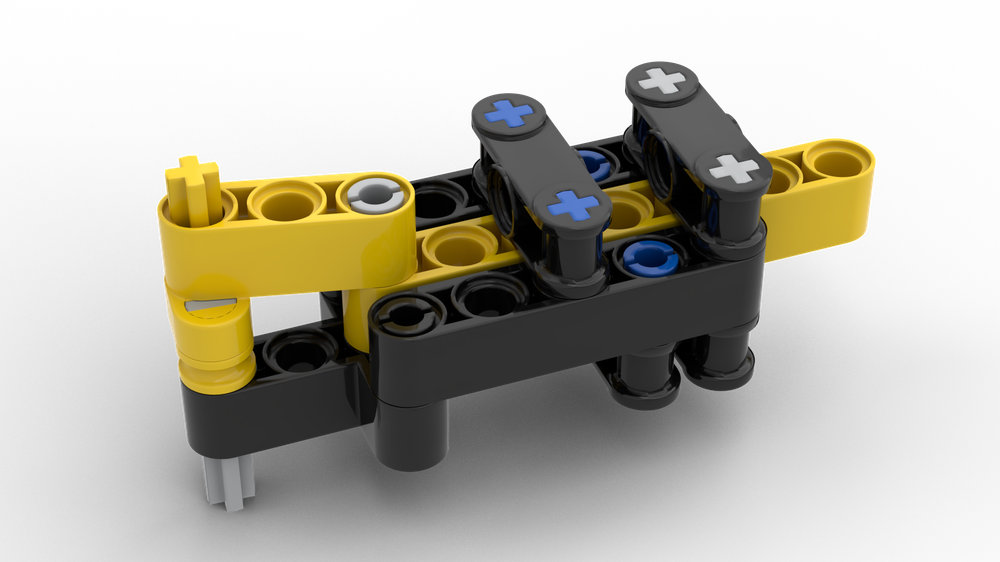 LEGO MOC Piston Mechanism 3 by | Rebrickable - Build with LEGO