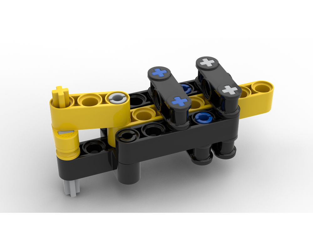 LEGO MOC Piston Mechanism 3 by 2in1 | Rebrickable - Build with LEGO