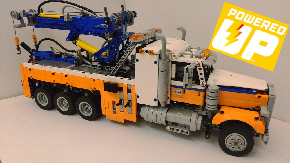 LEGO MOC Tow RC Mod Powered Up/Control+ by SJ_LegoFan | Rebrickable - Build with LEGO