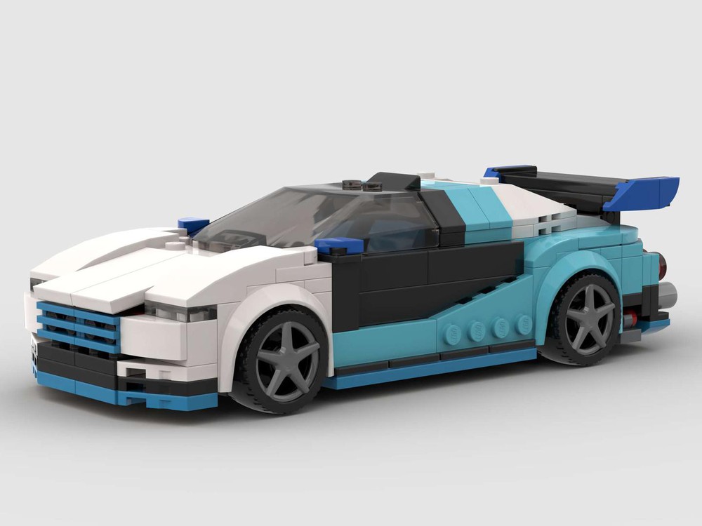 LEGO MOC BlueSky LMR-001 Strada Blu-i by GDm | Rebrickable - Build with ...