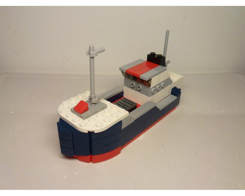 LEGO MOC 31045 North Sea Fishing Trawler by perbonde | Rebrickable ...