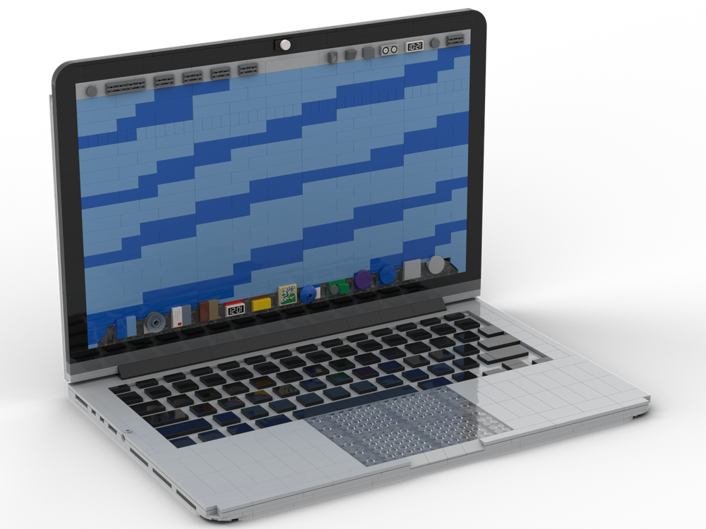 weduwnaar ontsmettingsmiddel Aanpassen LEGO MOC MacBook Pro w/ Retina Display Replica by CherryRose | Rebrickable  - Build with LEGO