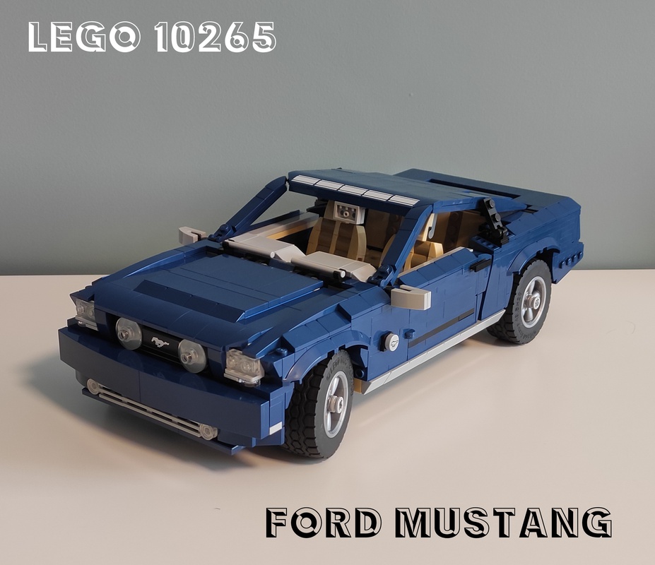MOC 10265 Ford Mustang 2005 by Kirvet | Rebrickable Build with