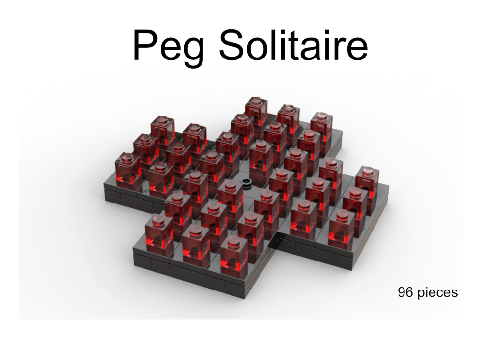 Peg Solitaire Game with 190 Levels