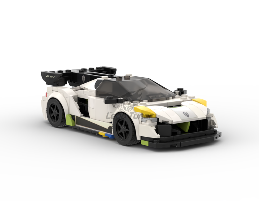 LEGO MOC Koenigsegg Jesko By Legotuner33 | Rebrickable - Build With LEGO