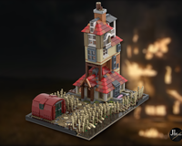 The Burrow Scenery (HP6)