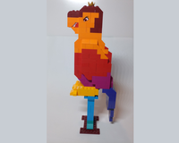 Queen Watevra Rainbow Parrot