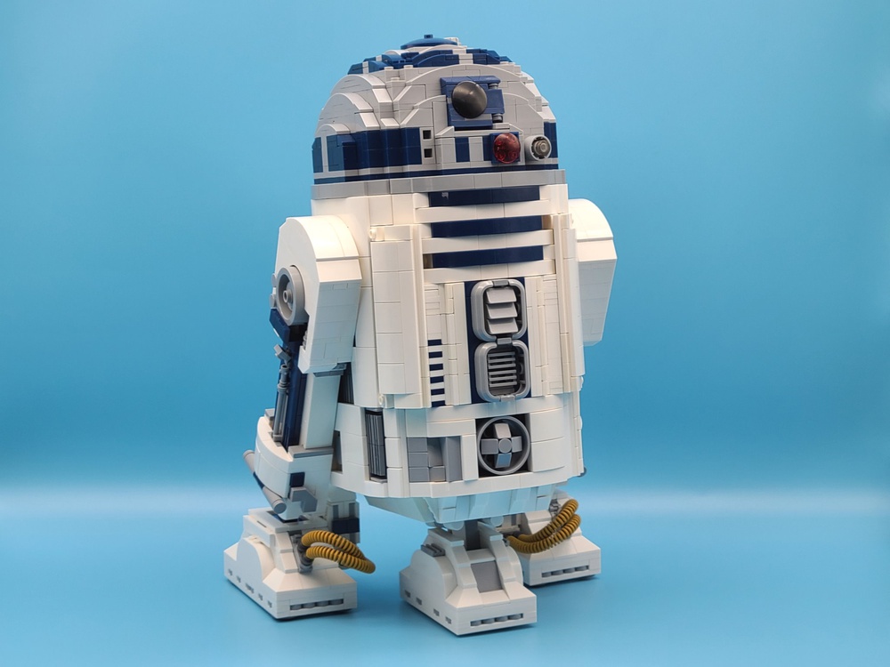 LEGO MOC 75308 R2-D2 Upgrade by | Rebrickable with LEGO