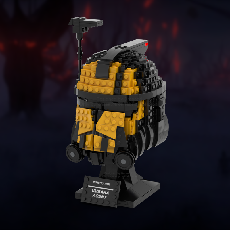 LEGO MOC Umbra Operative (Helmet Collection) by Breaaad | Rebrickable ...