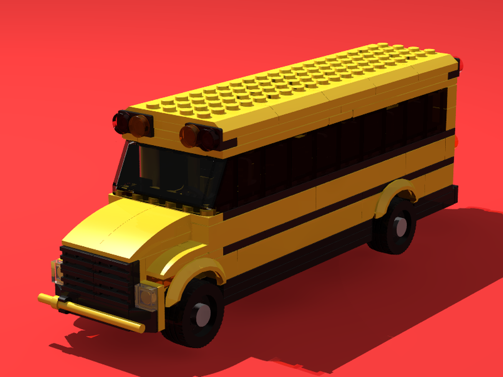 LEGO MOC School Bus by The Lego Master | Rebrickable - Build with LEGO