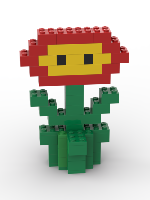 LEGO MOC Flower in pipe by justinbricks1 | Rebrickable - Build with LEGO