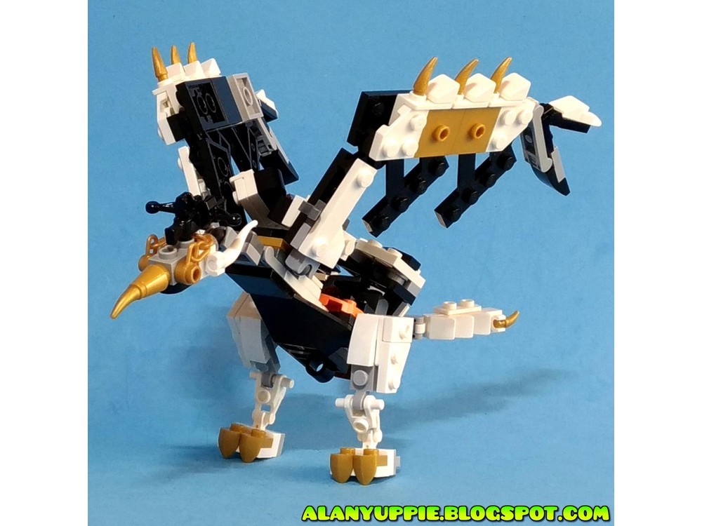 LEGO MOC Transformer Falcon from Ninjago 71718: Wu's Battle Dragon