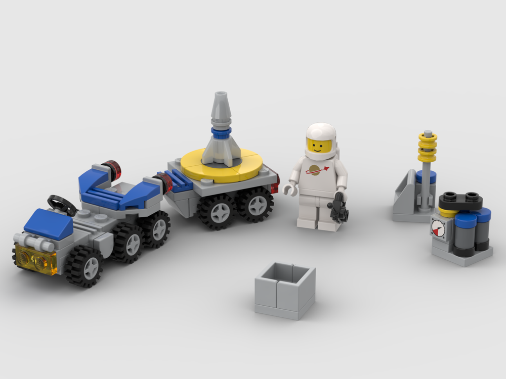 LEGO MOC Rocket Launchpad Mini by szandris89 | Rebrickable - Build with ...